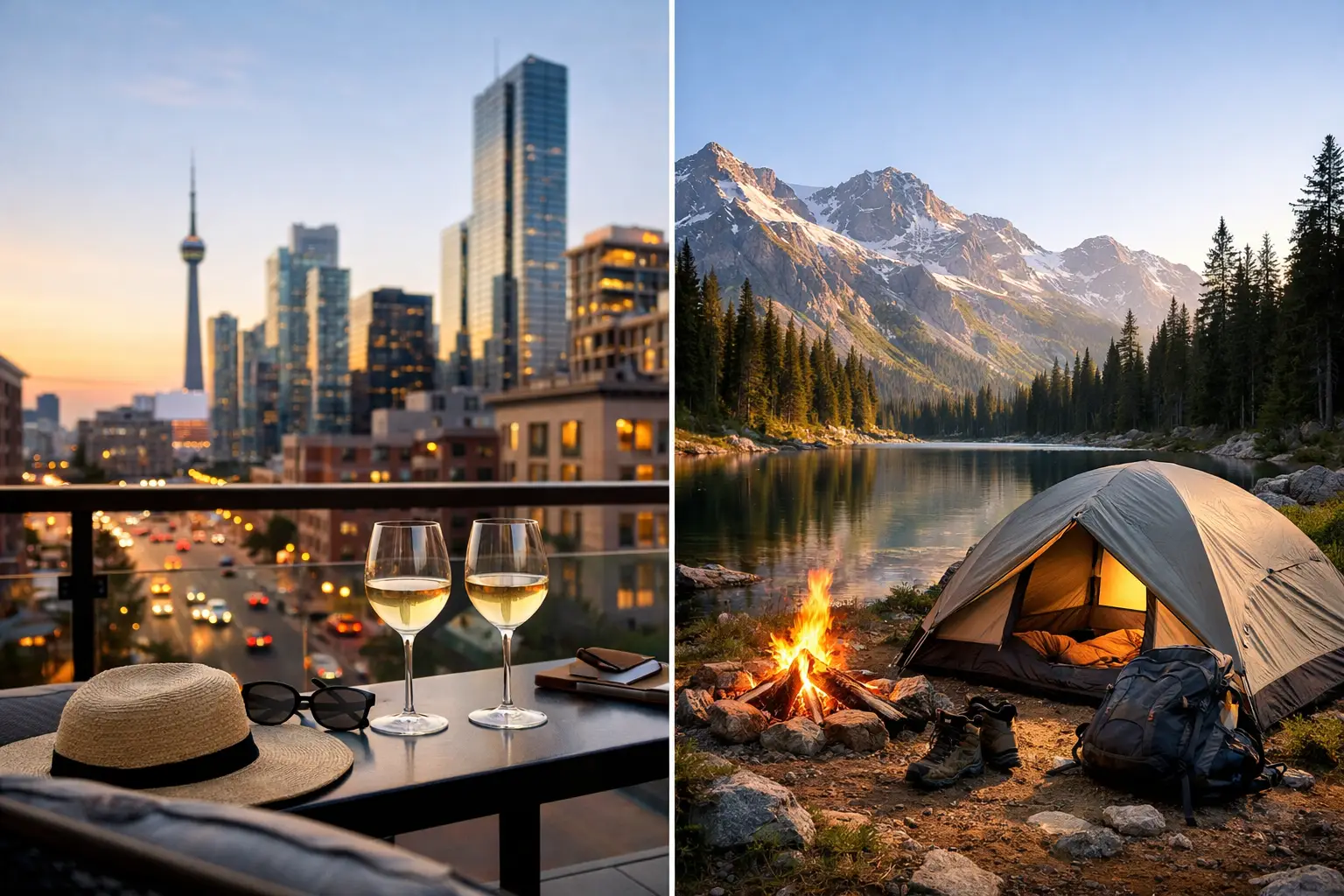 City Breaks or Wilderness Escapes?