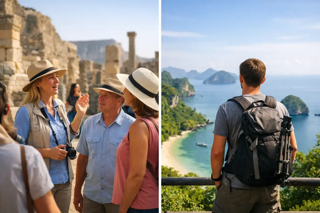 Guided Tours vs Independent Travel