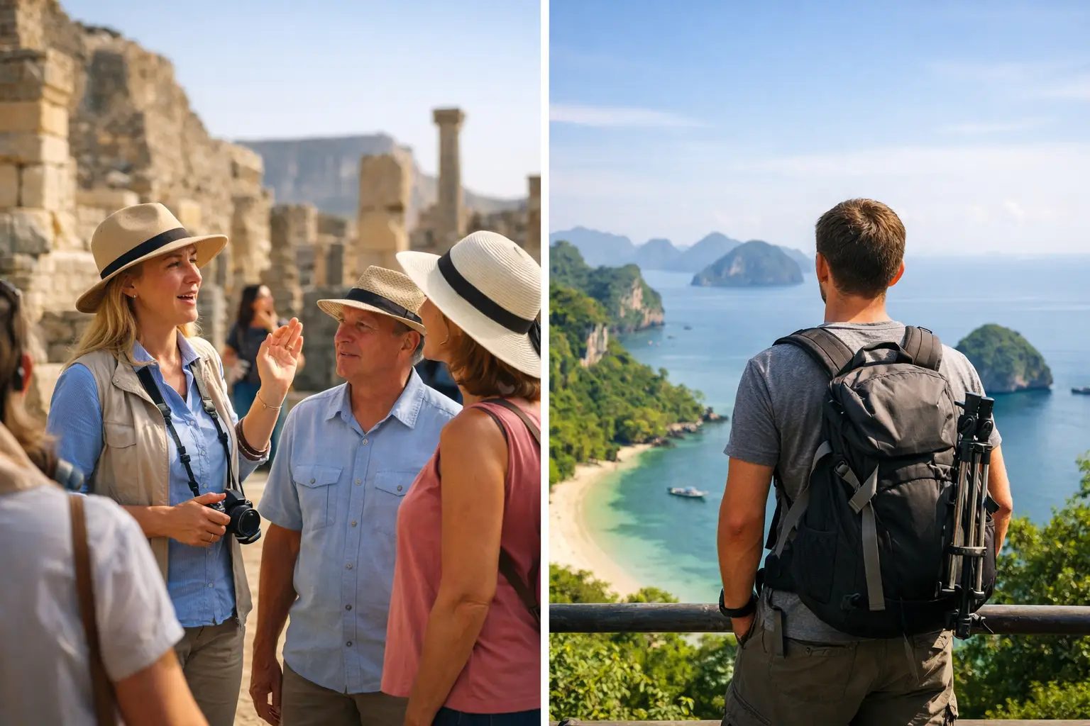 Guided Tours vs Independent Travel