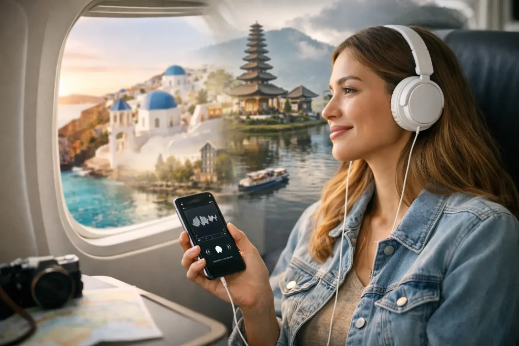 How to Discover Places Through Podcasts