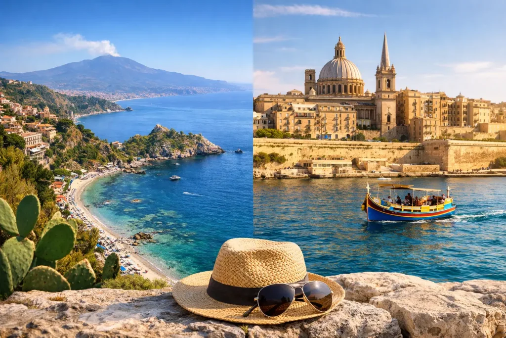 Sicily or Malta Holiday? How to Choose