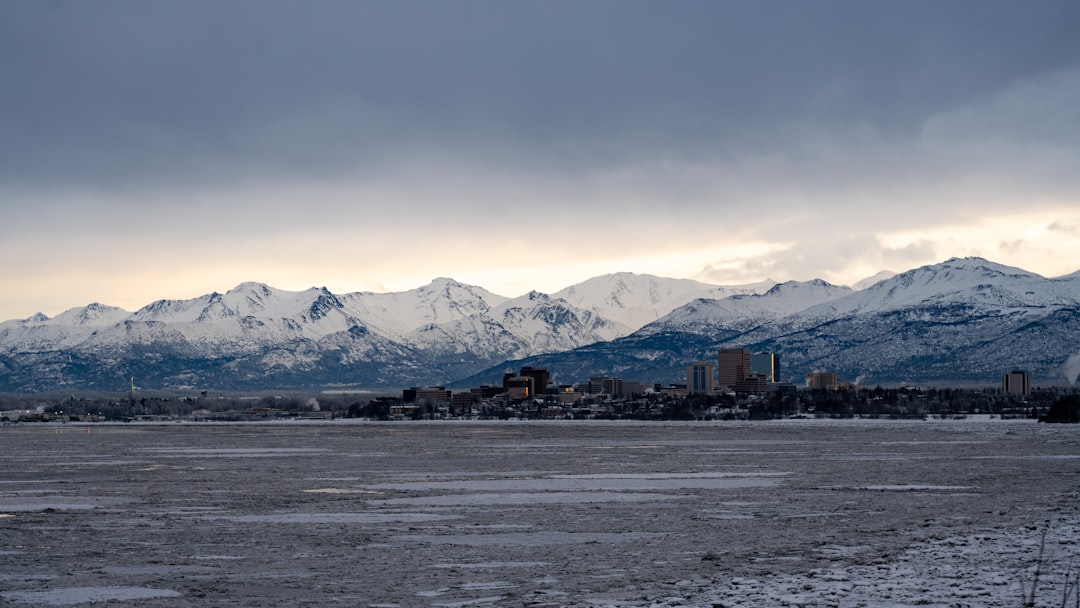 Anchorage and the Chugach Mountains