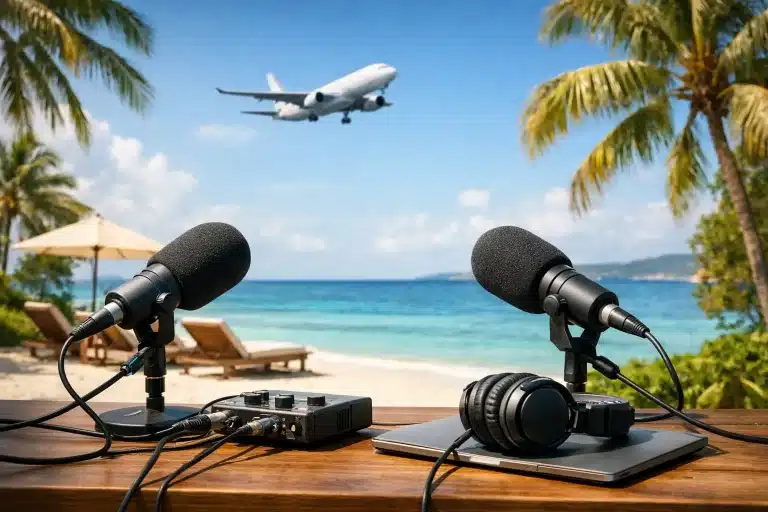 How to Plan a Destination Podcast Trip Abroad