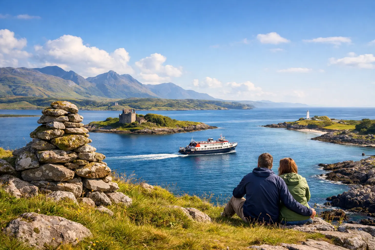 A Scottish Islands Itinerary Example for 7 Days