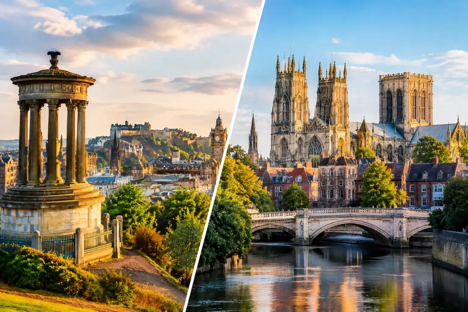 Edinburgh versus York weekend: which city wins?