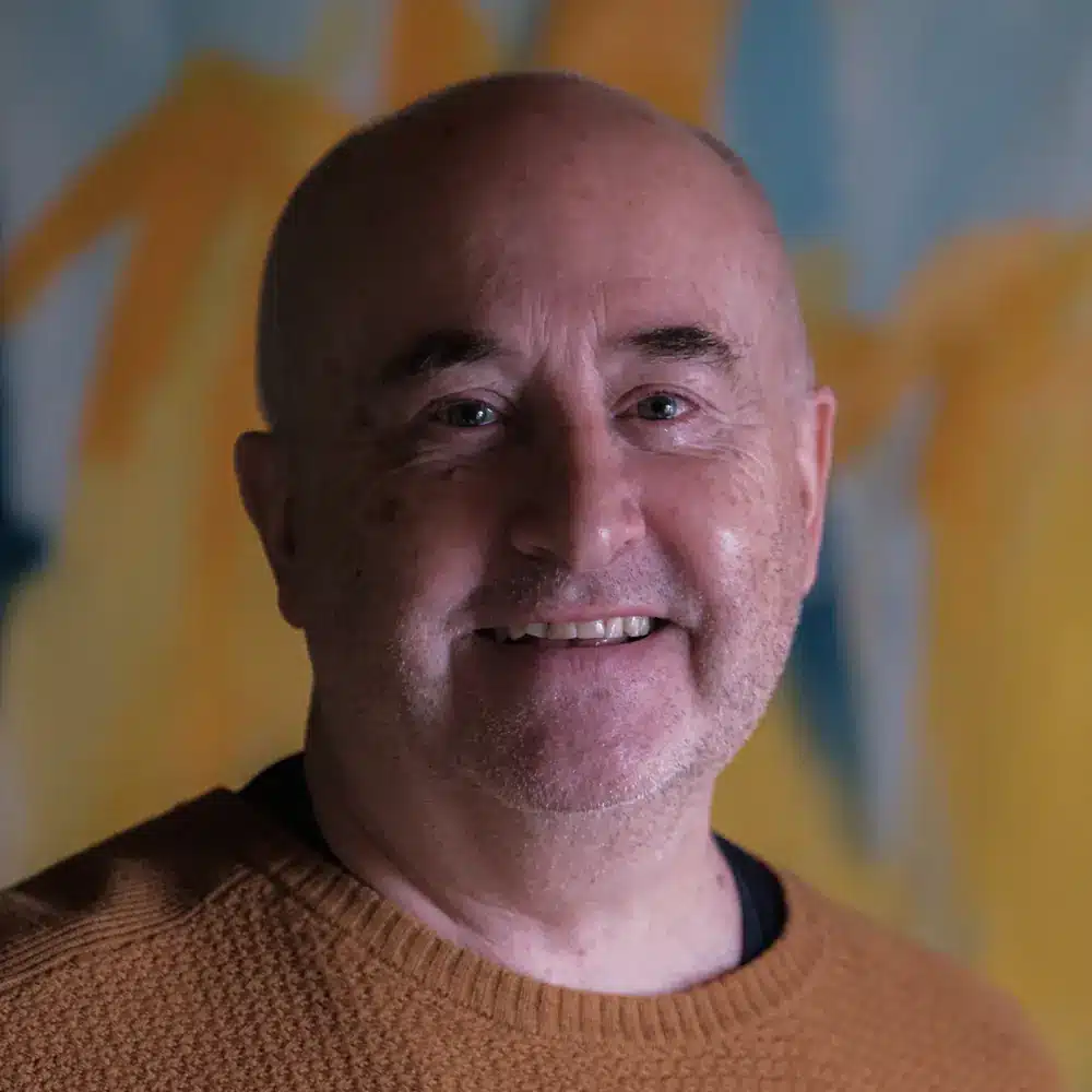 Portrait of travel writer and photographer Tim Bird